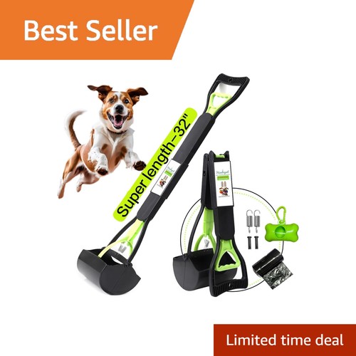 Green pooper scooper long - green,