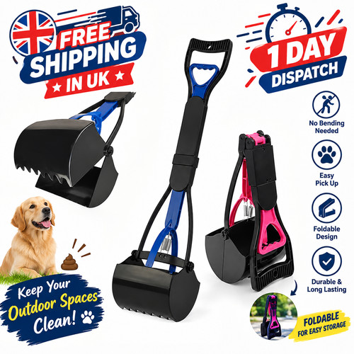 Foldable dog pooper scooper - foldable,