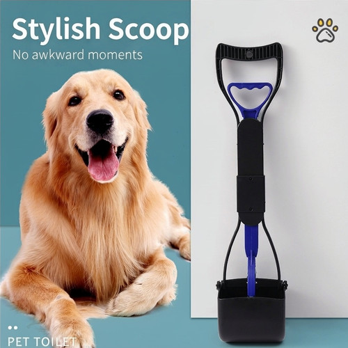 Dog poop scooper foldable long - poop,