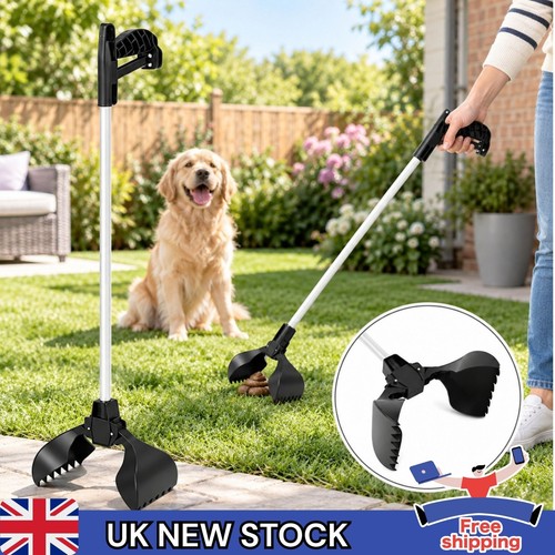 Pet pooper scooper long handle - pooper,