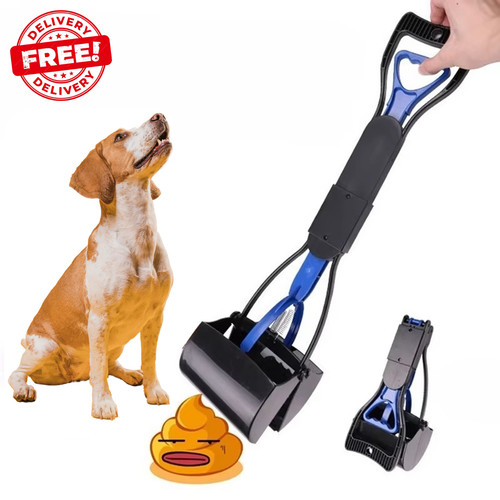 Dog pooper scooper - dog, handle