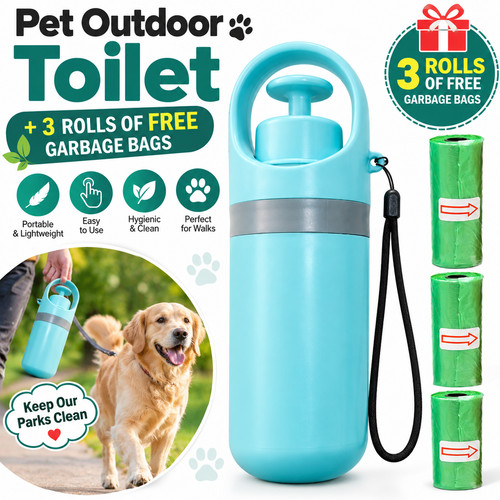 Pooper scooper with bag - scooper,