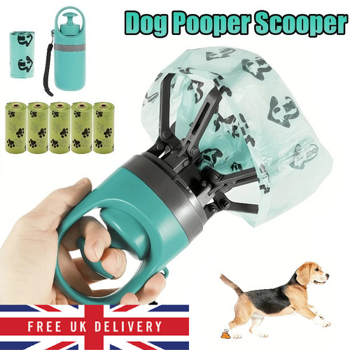 Portable dog pooper scooper - dog,
