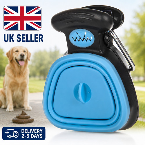 Portable dog cat poop scooper - cat,