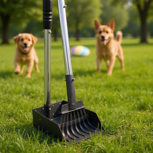 Pooper scooper long handle - pooper,