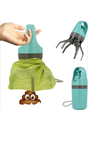 Portable pooper scooper with - portable,
