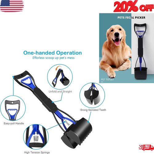 Non breakable pet dog pooper - pet,