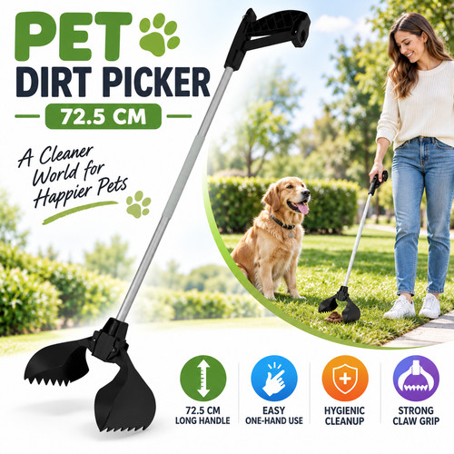 Long handle jumbo pooper - handle,
