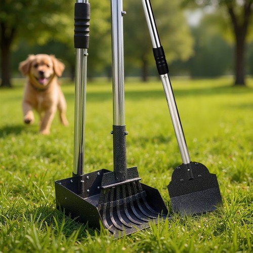 Set long handle dog pet - handle,