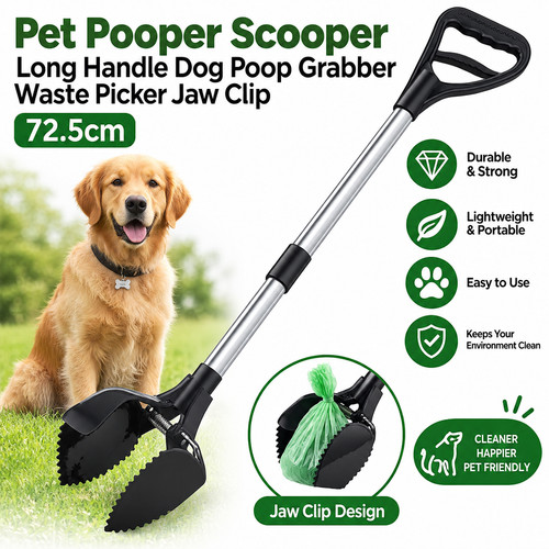 Pet pooper scooper 5cm - pooper, long