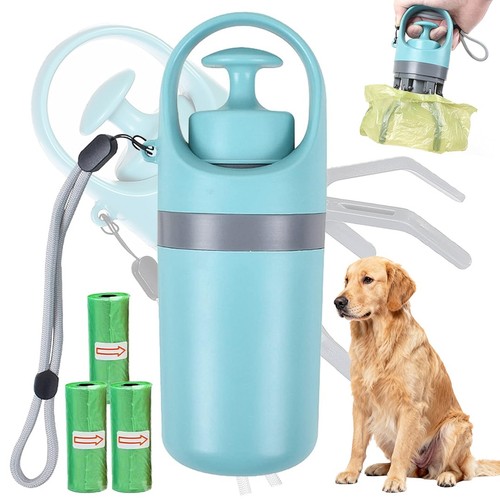Portable pooper scooper with - scooper,
