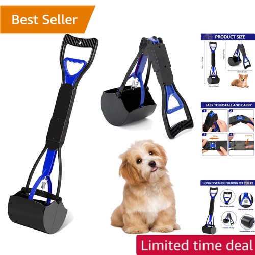 Ergonomic long handle pooper - ergonomic,