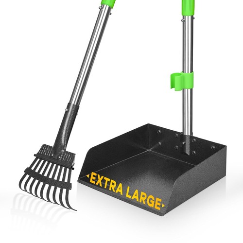 Metal pooper scooper for dogs - metal,